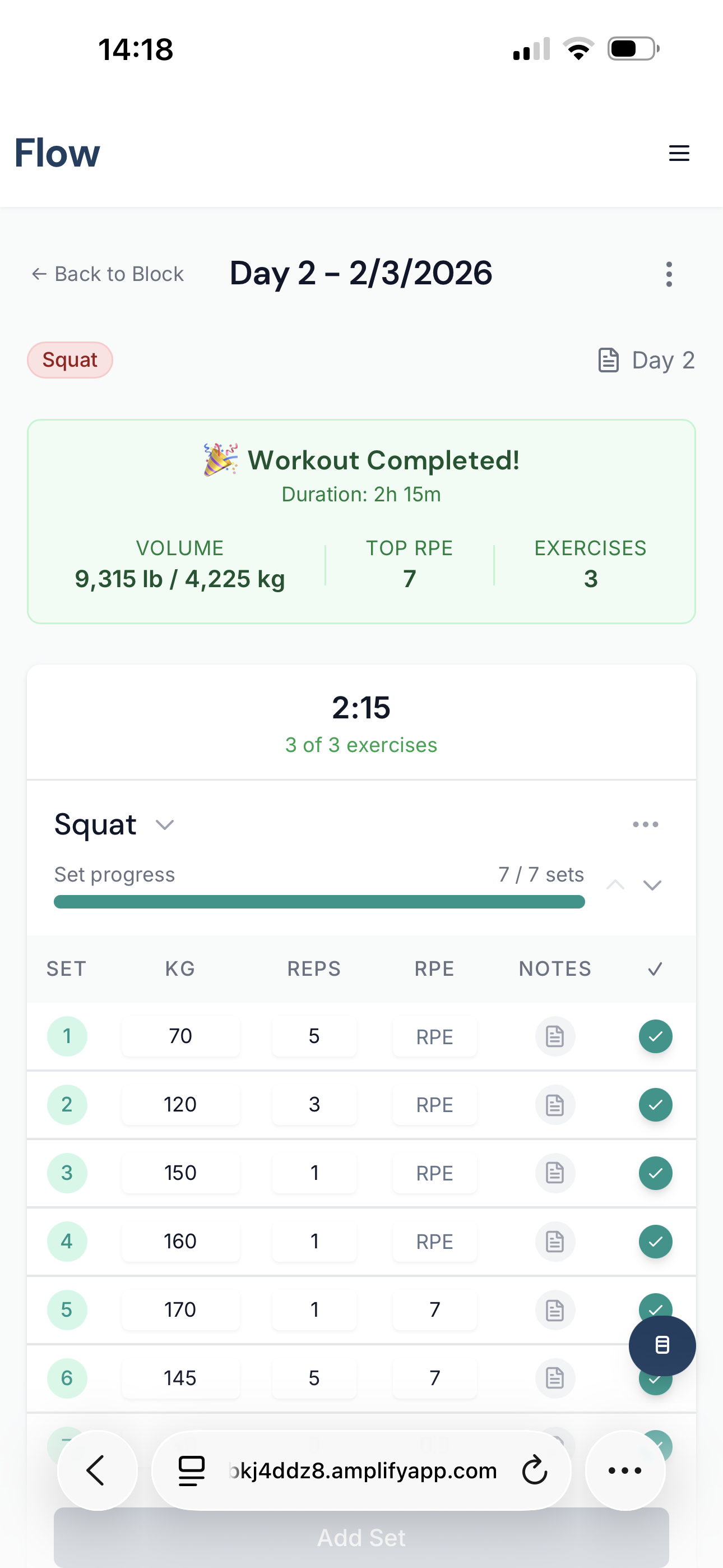 Flow App Dashboard